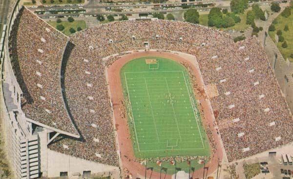 Nasa Memorial Stadium Texas University Longhorn American Football Team Postcard