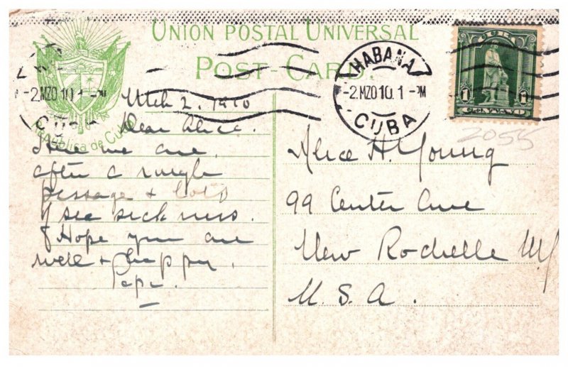 Cuba  Havana  Prado Avenue , Trolley