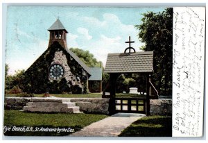 1907 St. Andrews By The Sea Rye Beach New Hampshire NH Antique Postcard