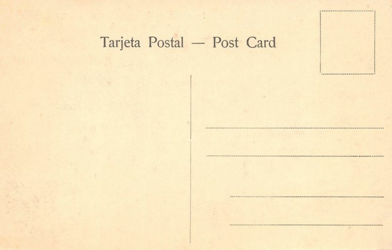 LP47  Panama Postcard Taboga Village