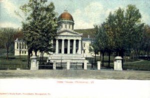 State Capitol - Montpelier, Vermont VT Postcard