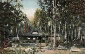 Moosehead Lake Maine ME Kineo Cottage 1900s-10s Postcard