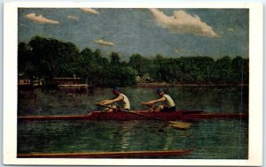 Postcard - Thomas Eakins: The Biglin Brothers Racing - National Gallery of Art