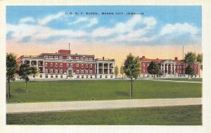 MASON CITY Iowa IA   IOOF~Independent Order Of Odd Fellows Bldg  c1940s Postcard