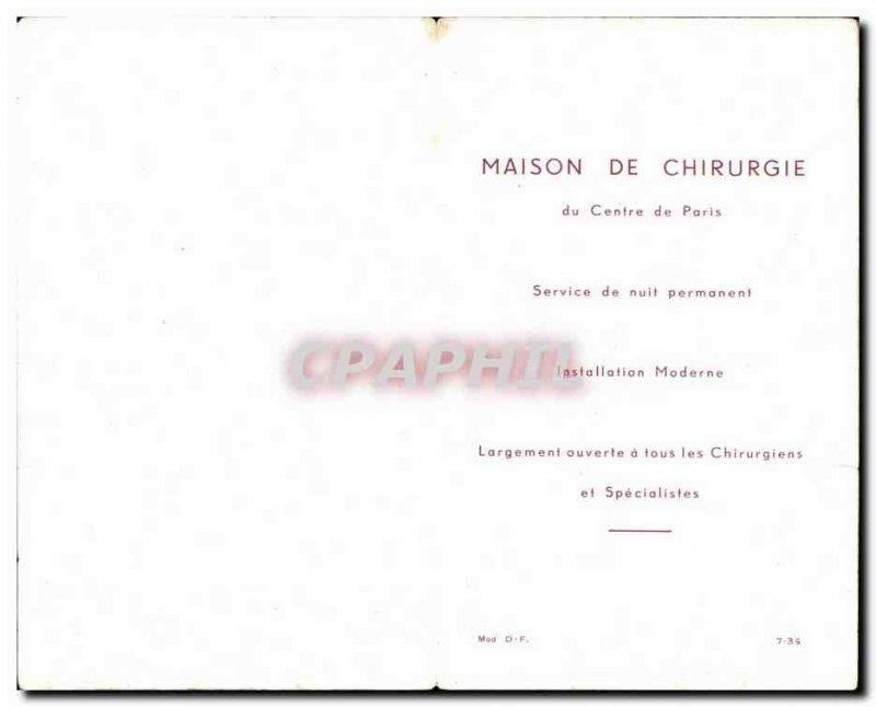 Sheet House Surgery Rue De Douai Place Clichy