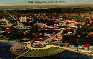 Florida Panama City Aerial View Curteich