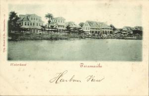 suriname, PARAMARIBO, Waterkant (1899) I