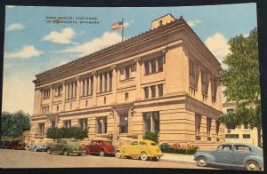 Postcard Unused Post Office Cheyenne WY LB