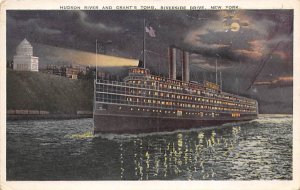 Grant's Tomb River Steamship Ferry Boat Ship 