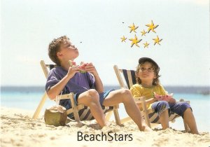 Children. Boys. Bach Stars Nice Spanish photo postcard.. Size 15 x 10 cms.