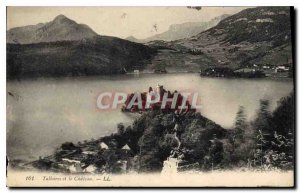 Old Postcard Talloires and Chateau