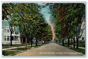 1918 Lafayette Avenue Exterior Building Grand Rapids Michigan Vintage Postcard