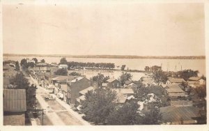 RPPC SACKET HARBOR NEW YORK REAL PHOTO POSTCARD 1912