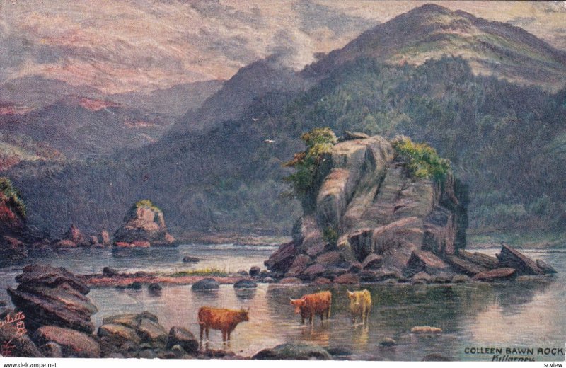 Colleen Bawn Rock, Killarney, 1900-1910s; TUCK 7285