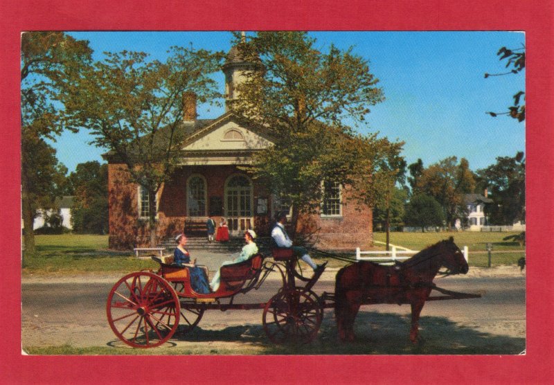 COURTHOUSE OF 1770 WILLIAMSBURG, VIRGINIA  SEE SCAN