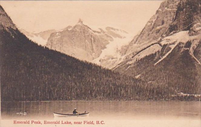 Canada British Columbia Emerald Peak Emerald Lake Near Field