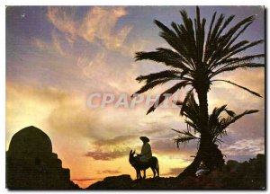 Postcard Modern Tunisia Always Sunset