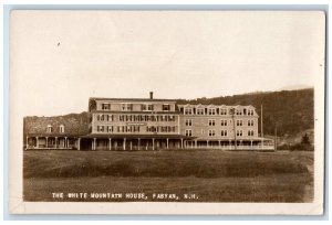 c1910's The White Mountain House Fabyan NH RPPC Photo Unposted Postcard 