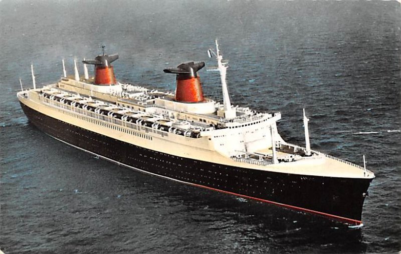 France French Line Ship 1984 