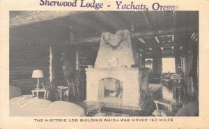 Postcard Sherwood Lodge in Yachats, Oregon~116244