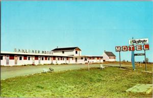 Skyliner Motel, Petitcodiac Valley Moncton New Brunswick Vtg Postcard N07