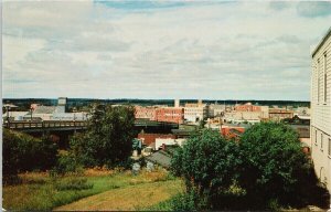 Prince Albert SK Viaduct and Business Area Elevator Unused Postcard G17