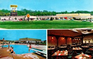 Maryland Baltimore Colony 7 Motor Inn & Schrafft's Restaurant and Cockta...