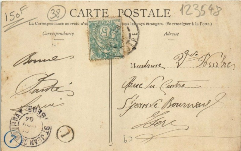 CPA Env. de Lyon - Corbas - Hotel du Commerce (123548)