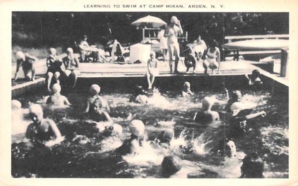 Camp Mikan Arden, New York Postcard