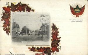 Magog Quebec Main St. c1905 Postcard