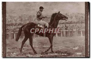 Old Postcard Horse Riding Equestrian Fiterari Herve
