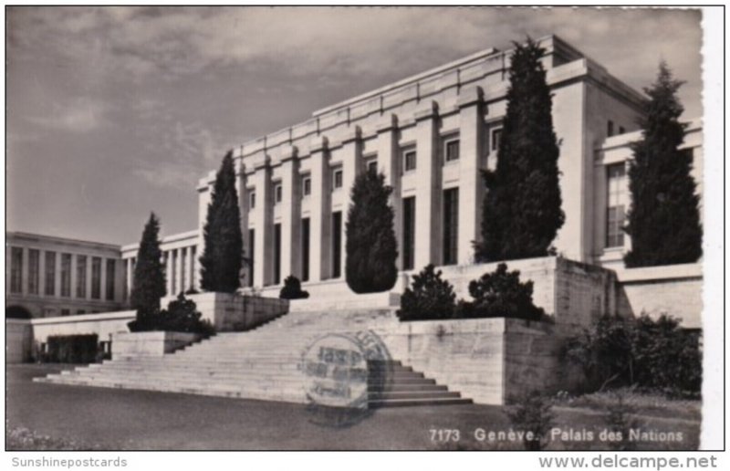 Switzerland Geneve Palais des Nations 1947 Photo