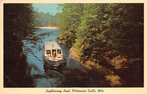 Sightseeing Boat Postcard