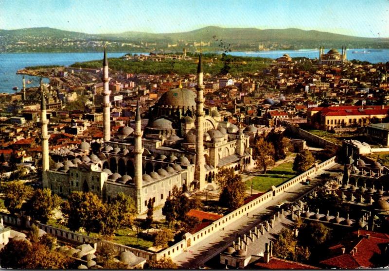 Turkey Istanbul Suleymaniye Mosque 1977