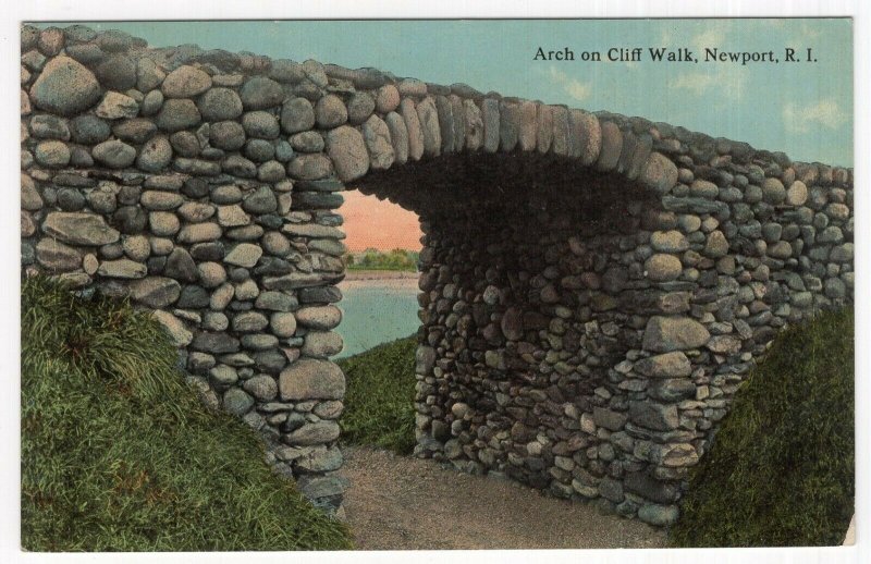 Newport, R.I., Arch on Cliff Walk