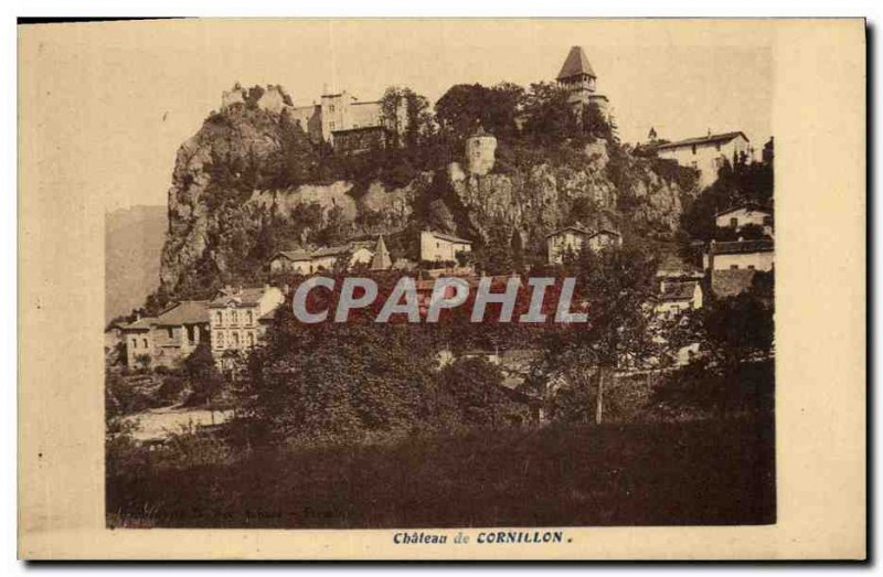Old Postcard Chateau de Cornillon
