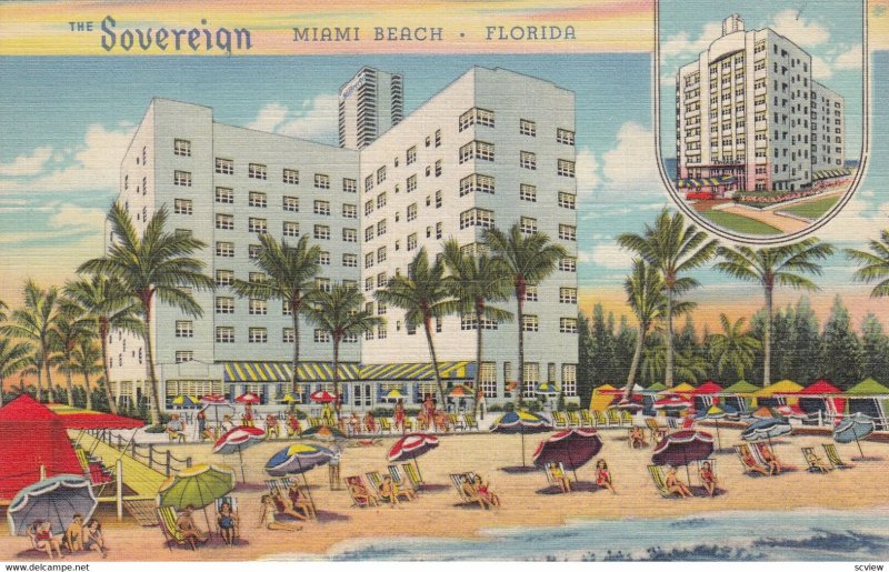 MIAMI BEACH , Florida , 1930-40s ; The Sovereign