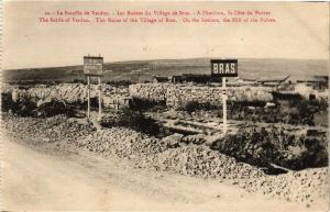 CPA La Bataille de Verdun-Les Ruines du Village de Bras (232619)