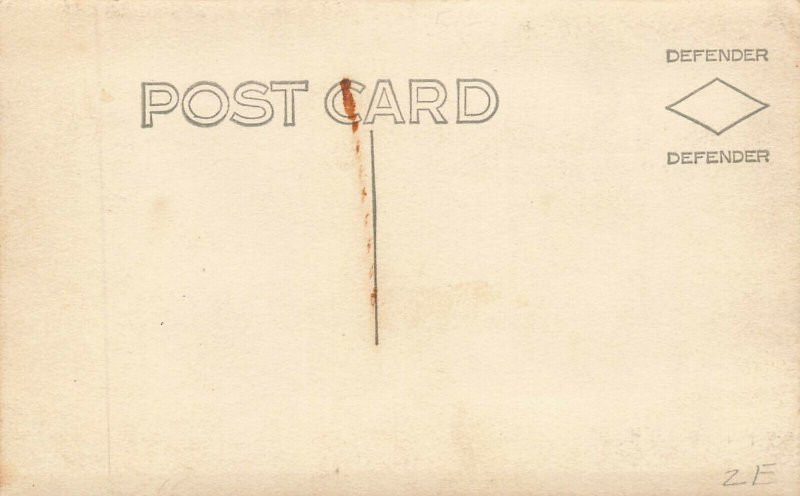 West Pembroke ME Post Office Laundry E. R. Fisher Store Real Photo Postcard 