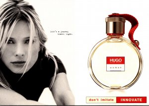 Advertising Perfume HUGO Woman