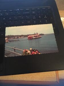 Vintage Postcard: Songo Riverqueen, long lake Naples ME