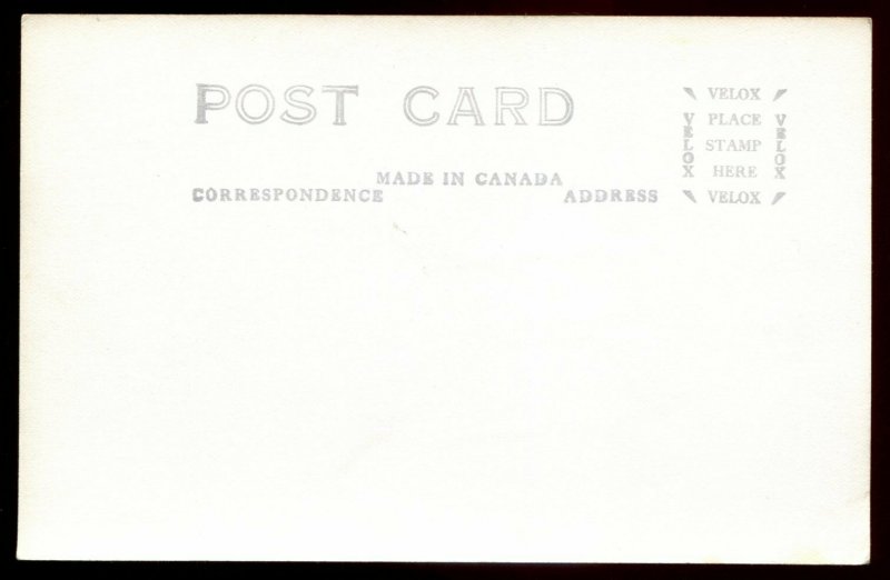 h3561 - CHEMIN MONT LAURIER Quebec 1940s Camp Dorval. Real Photo Postcard