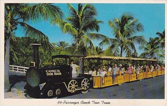 Florida Key West 64-Passenger Conch Tour Train Curteich