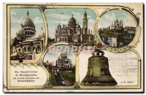 Paris - 18 - Remembrance - Sacre Coeur - Montmartre - Old Postcard