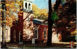 Baptist Church, Centreville Michigan Vintage Postcard I19