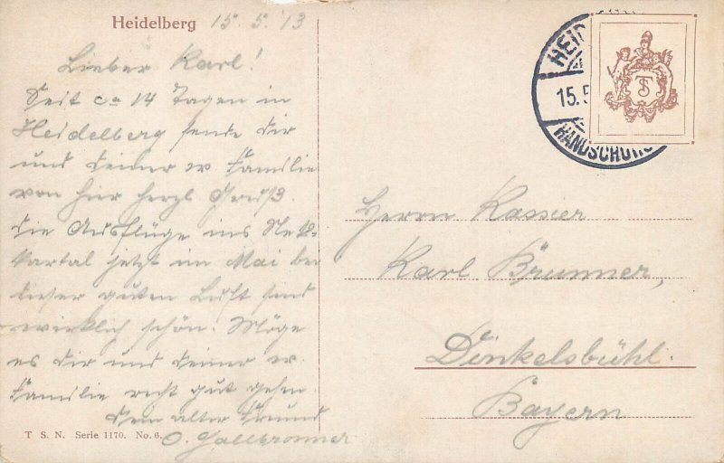 Germany Heidelberg 1913