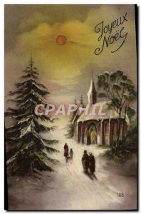 Old Postcard Fantasy Christmas