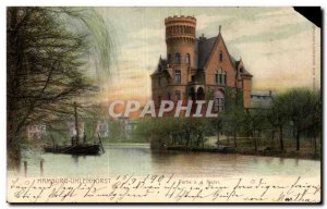 Postcard Old Boat Hamburg Uhlenhorst