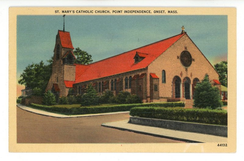 MA - Onset. St. Mary's Catholic Church, Point Independence