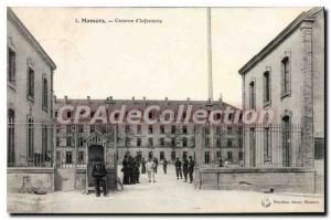 Postcard Old Barracks Infantry Mamers